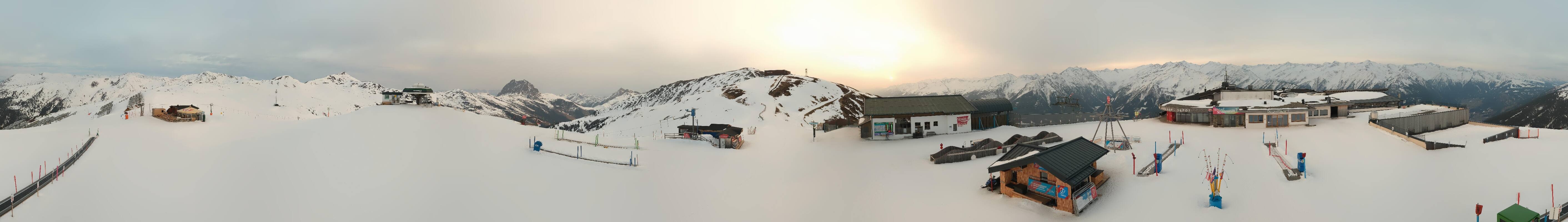 Archiv Foto Webcam Wildkogel-Arena: Ausblick Wildkogelbahn Bergstation