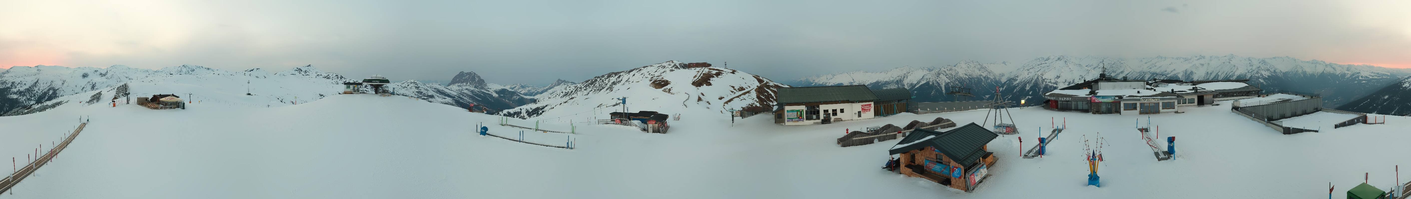 Archiv Foto Webcam Wildkogel-Arena: Ausblick Wildkogelbahn Bergstation