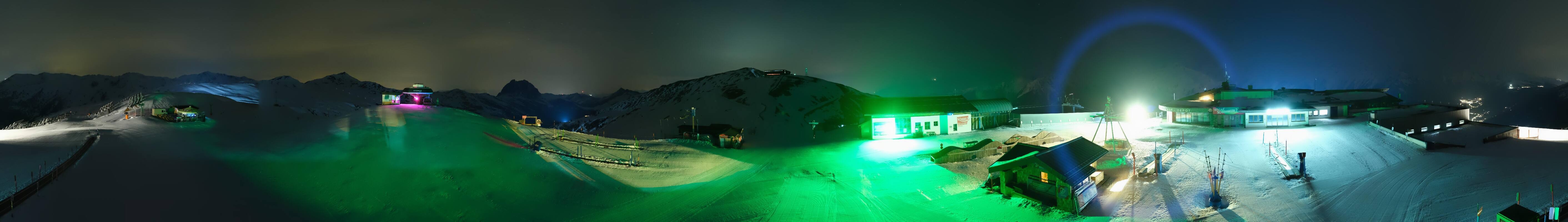 Archiv Foto Webcam Wildkogel-Arena: Ausblick Wildkogelbahn Bergstation