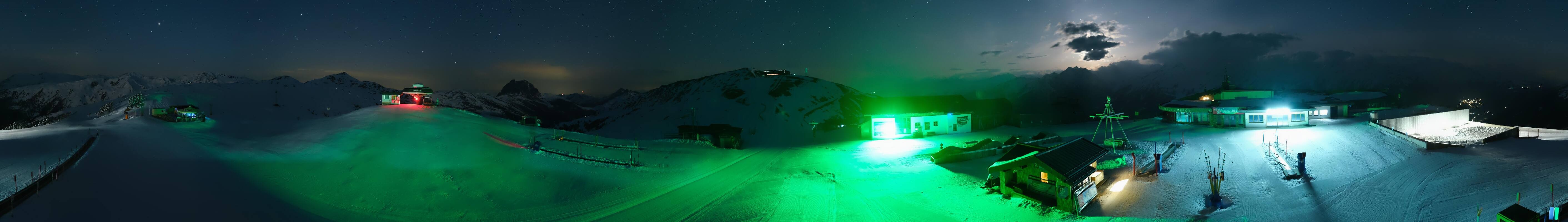 Archiv Foto Webcam Wildkogel-Arena: Ausblick Wildkogelbahn Bergstation