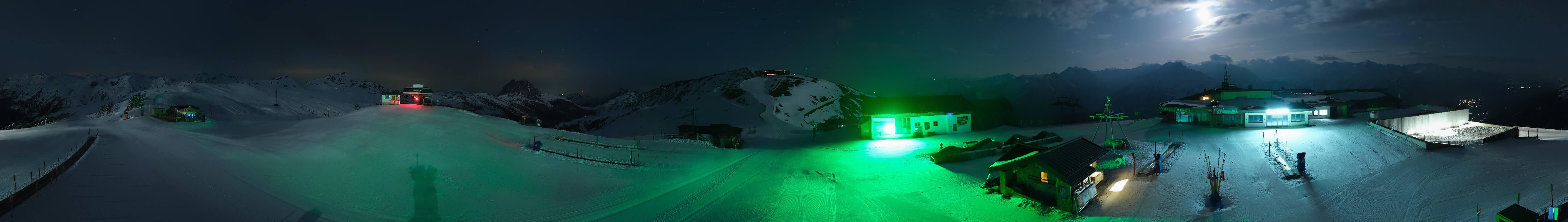 Archiv Foto Webcam Wildkogel-Arena: Ausblick Wildkogelbahn Bergstation