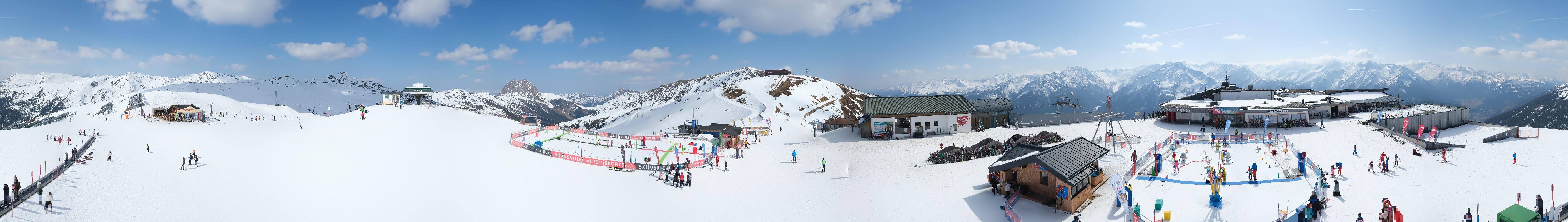 Archiv Foto Webcam Wildkogel-Arena: Ausblick Wildkogelbahn Bergstation
