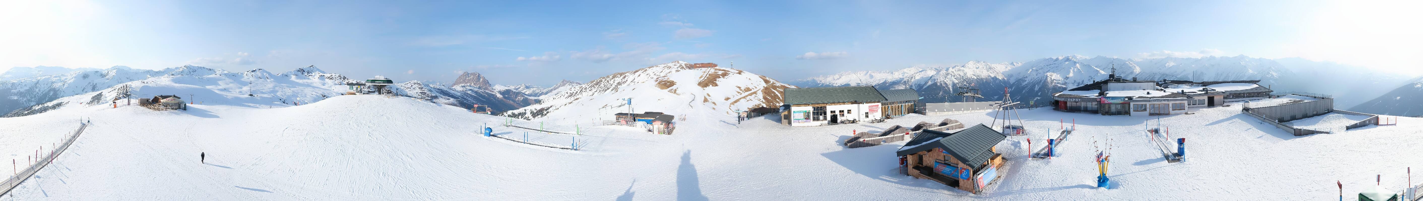 Archiv Foto Webcam Wildkogel-Arena: Ausblick Wildkogelbahn Bergstation