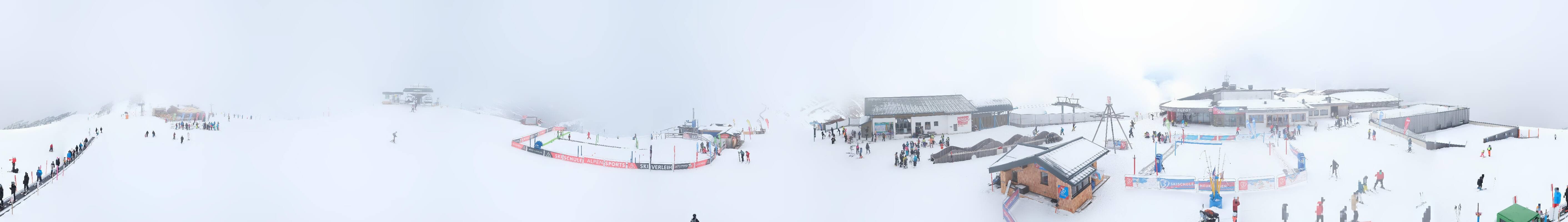 Archiv Foto Webcam Wildkogel-Arena: Ausblick Wildkogelbahn Bergstation