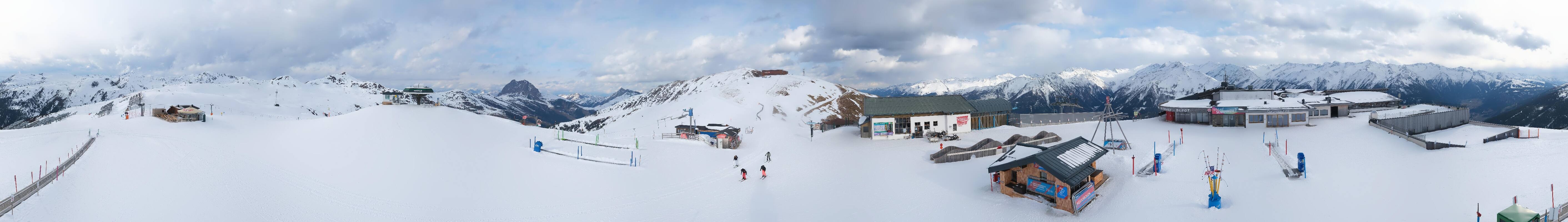 Archiv Foto Webcam Wildkogel-Arena: Ausblick Wildkogelbahn Bergstation