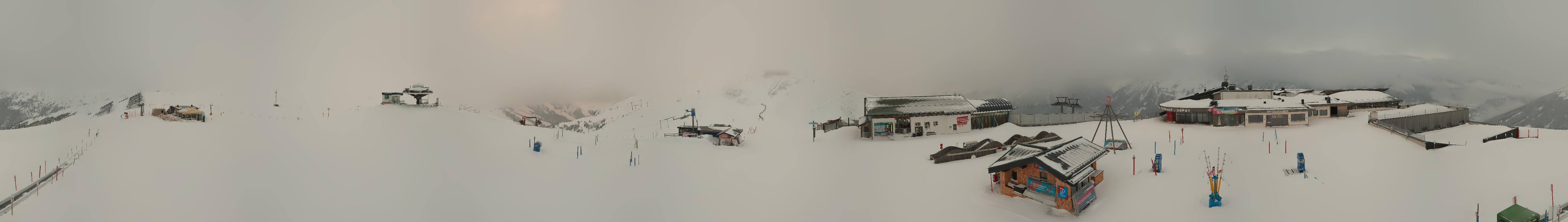 Archiv Foto Webcam Wildkogel-Arena: Ausblick Wildkogelbahn Bergstation