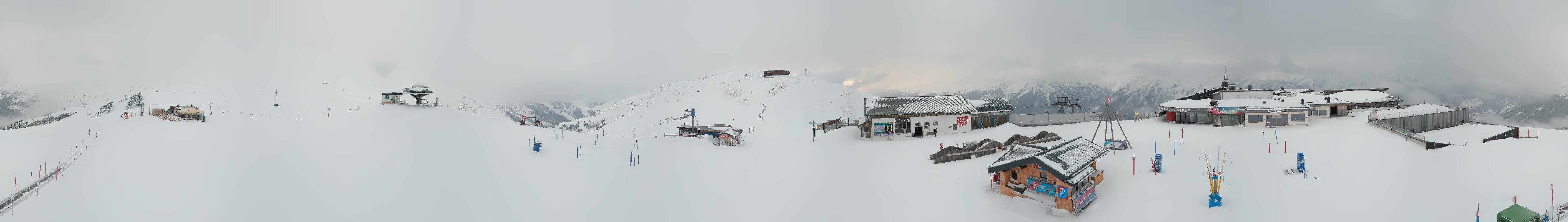 Archiv Foto Webcam Wildkogel-Arena: Ausblick Wildkogelbahn Bergstation