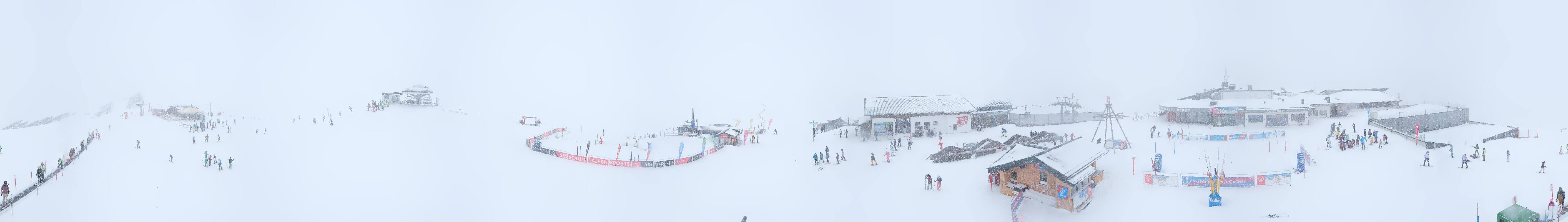 Archiv Foto Webcam Wildkogel-Arena: Ausblick Wildkogelbahn Bergstation