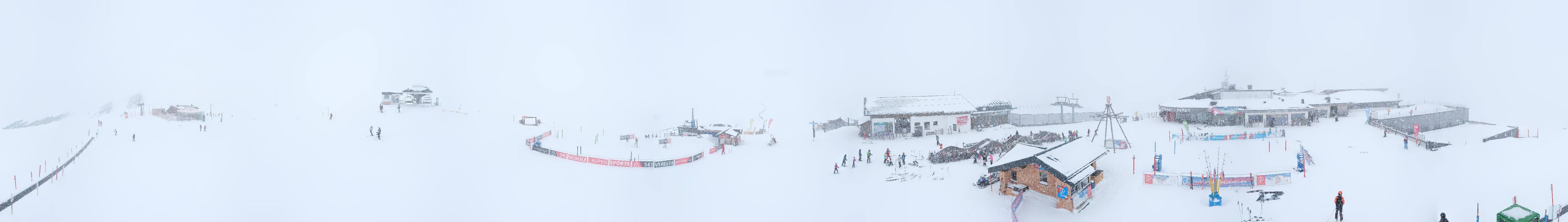 Archiv Foto Webcam Wildkogel-Arena: Ausblick Wildkogelbahn Bergstation