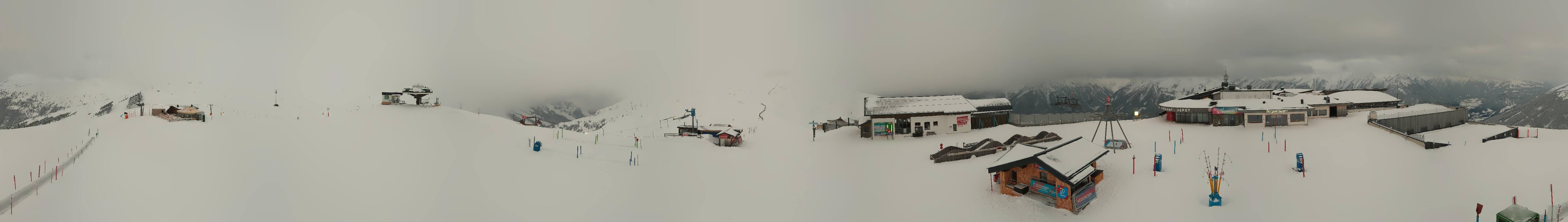 Archiv Foto Webcam Wildkogel-Arena: Ausblick Wildkogelbahn Bergstation