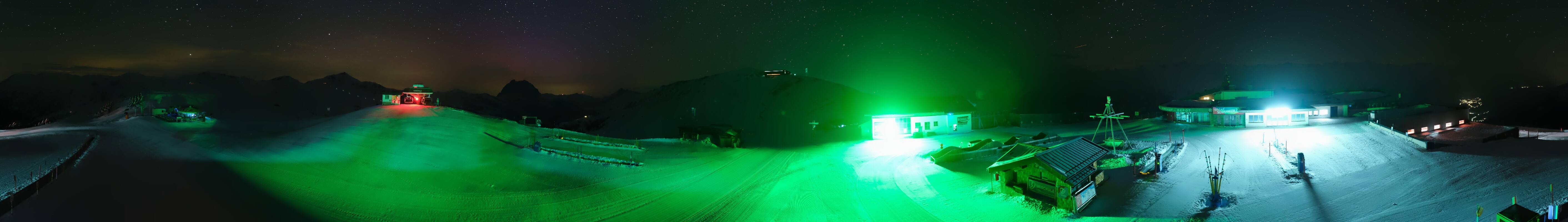 Archiv Foto Webcam Wildkogel-Arena: Ausblick Wildkogelbahn Bergstation