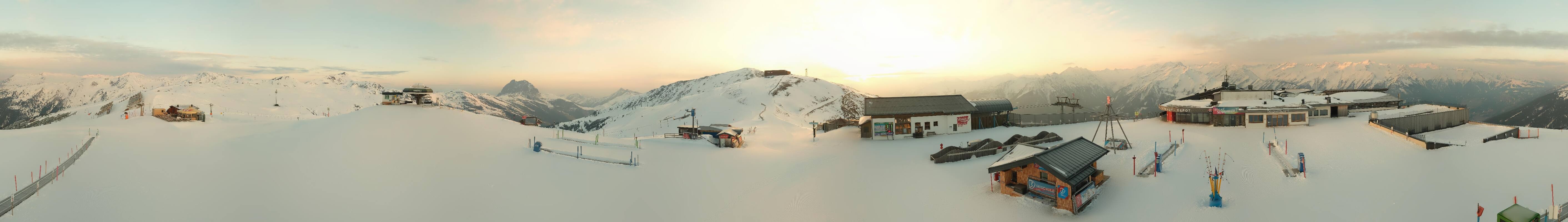 Archiv Foto Webcam Wildkogel-Arena: Ausblick Wildkogelbahn Bergstation