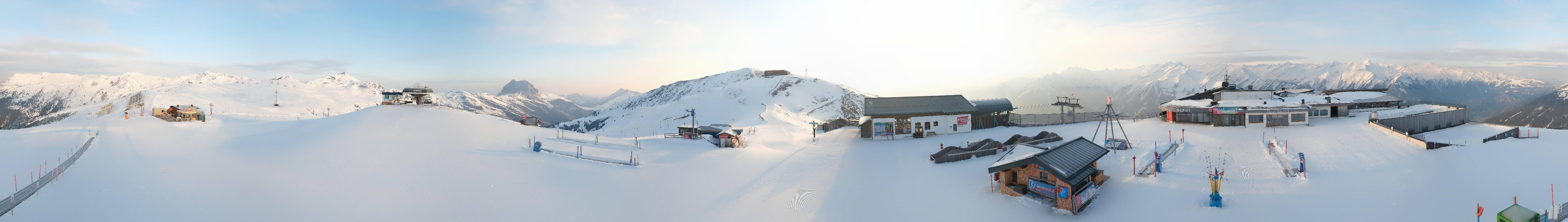 Archiv Foto Webcam Wildkogel-Arena: Ausblick Wildkogelbahn Bergstation