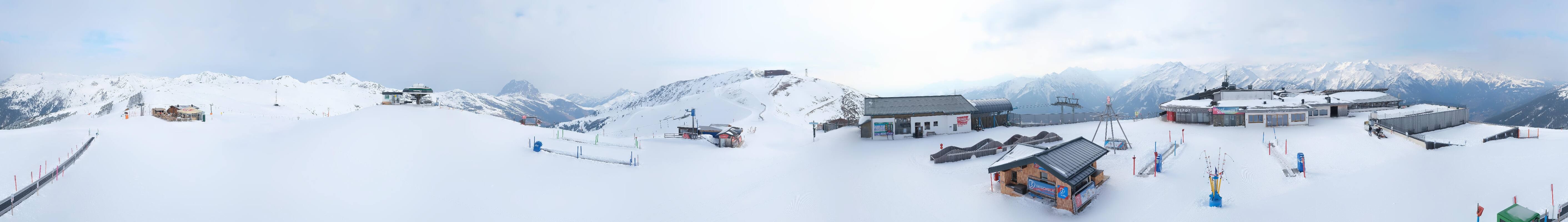 Archiv Foto Webcam Wildkogel-Arena: Ausblick Wildkogelbahn Bergstation