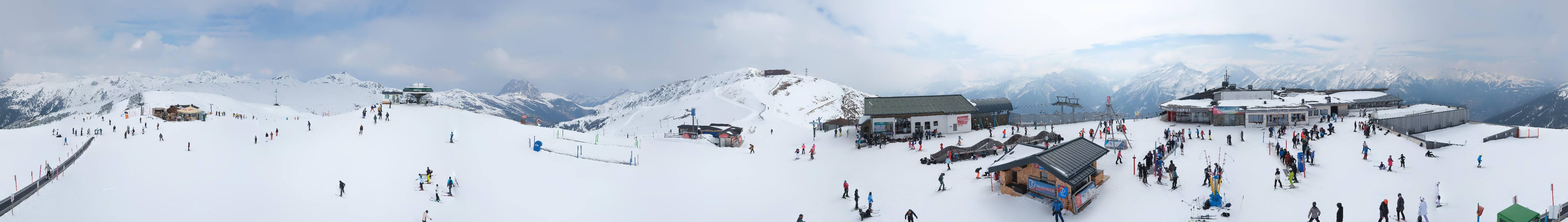 Archiv Foto Webcam Wildkogel-Arena: Ausblick Wildkogelbahn Bergstation