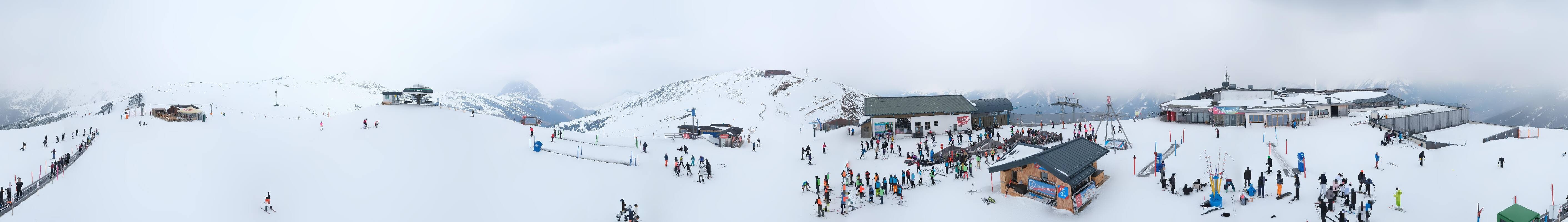 Archiv Foto Webcam Wildkogel-Arena: Ausblick Wildkogelbahn Bergstation