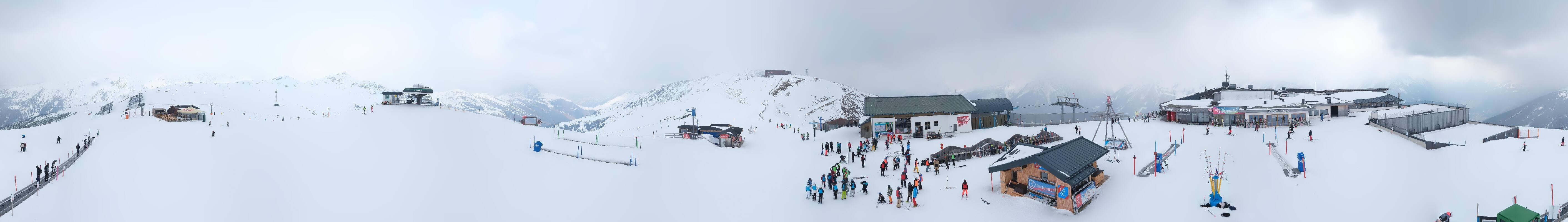 Archiv Foto Webcam Wildkogel-Arena: Ausblick Wildkogelbahn Bergstation