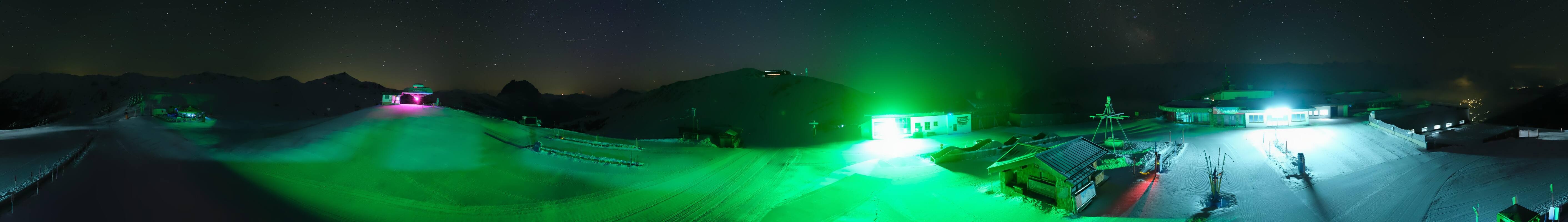 Archiv Foto Webcam Wildkogel-Arena: Ausblick Wildkogelbahn Bergstation