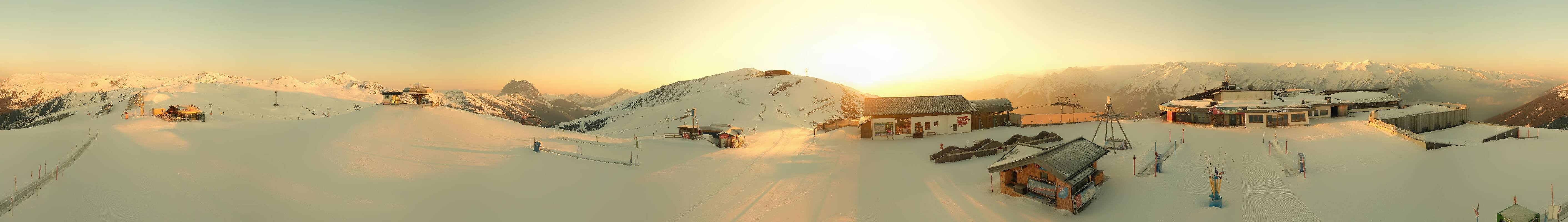 Archiv Foto Webcam Wildkogel-Arena: Ausblick Wildkogelbahn Bergstation