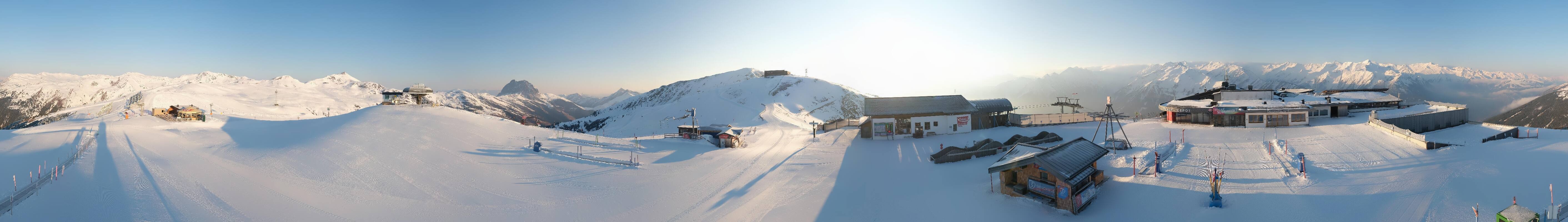 Archiv Foto Webcam Wildkogel-Arena: Ausblick Wildkogelbahn Bergstation