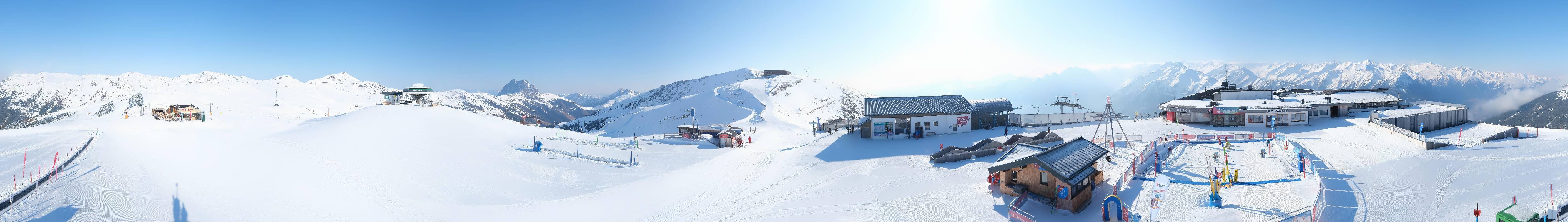 Archiv Foto Webcam Wildkogel-Arena: Ausblick Wildkogelbahn Bergstation