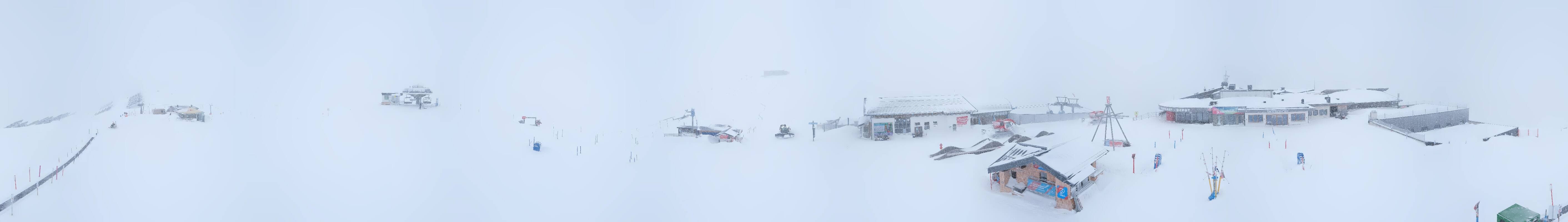 Archiv Foto Webcam Wildkogel-Arena: Ausblick Wildkogelbahn Bergstation