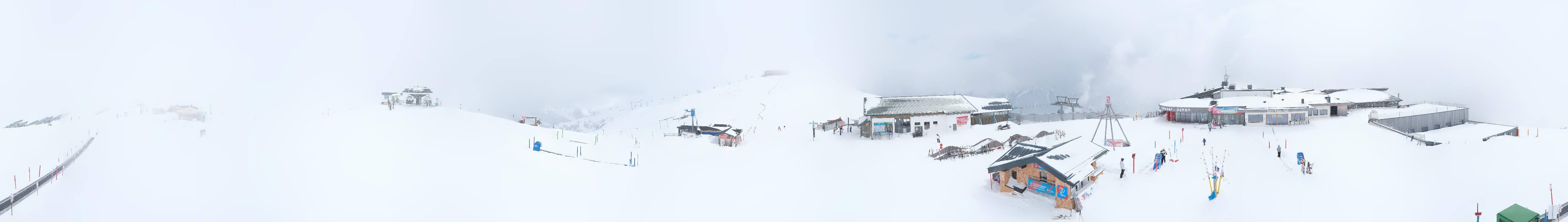 Archiv Foto Webcam Wildkogel-Arena: Ausblick Wildkogelbahn Bergstation