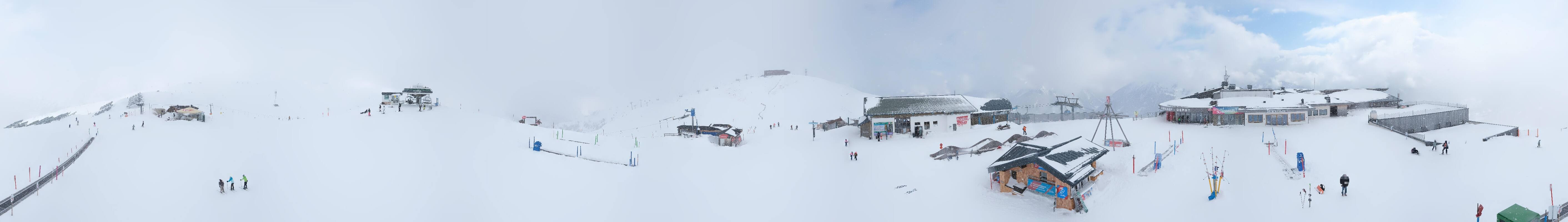Archiv Foto Webcam Wildkogel-Arena: Ausblick Wildkogelbahn Bergstation