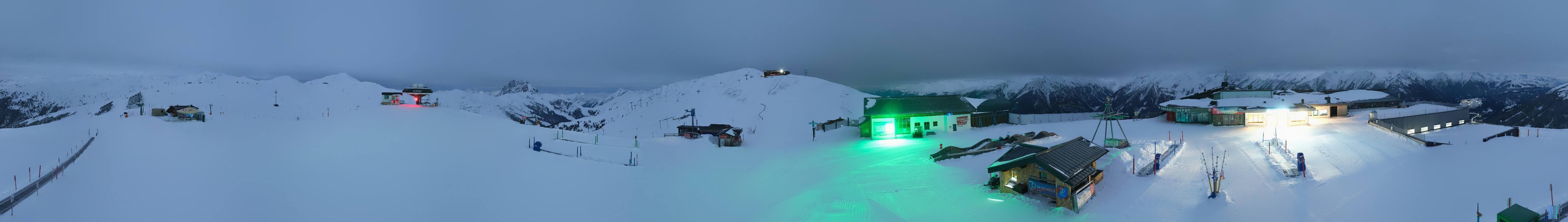 Archiv Foto Webcam Wildkogel-Arena: Ausblick Wildkogelbahn Bergstation