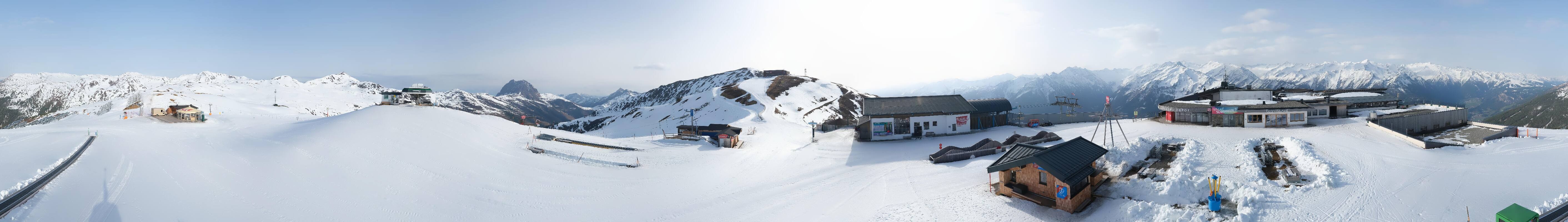 Archiv Foto Webcam Wildkogel-Arena: Ausblick Wildkogelbahn Bergstation