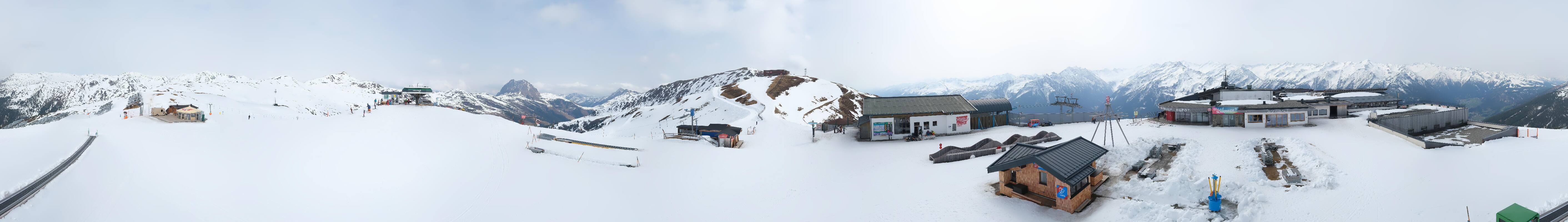 Archiv Foto Webcam Wildkogel-Arena: Ausblick Wildkogelbahn Bergstation