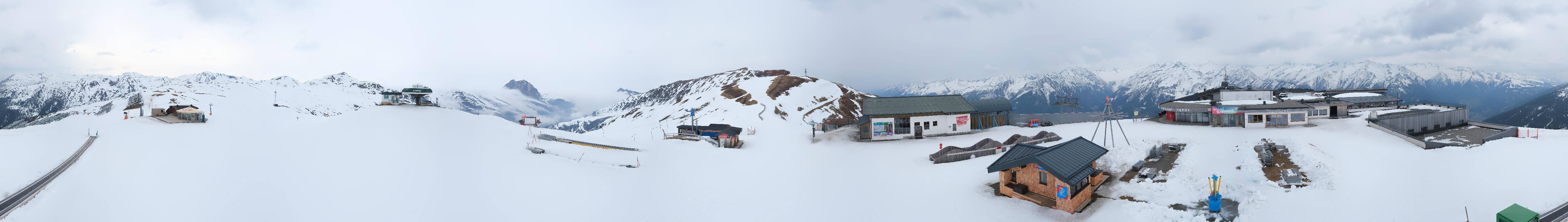 Archiv Foto Webcam Wildkogel-Arena: Ausblick Wildkogelbahn Bergstation