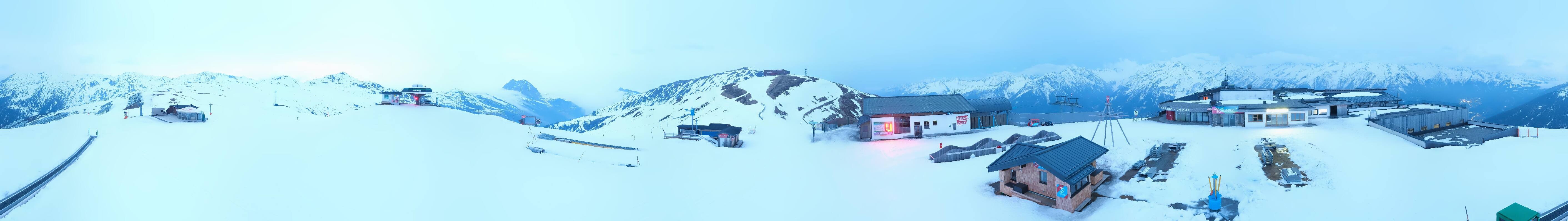 Archiv Foto Webcam Wildkogel-Arena: Ausblick Wildkogelbahn Bergstation