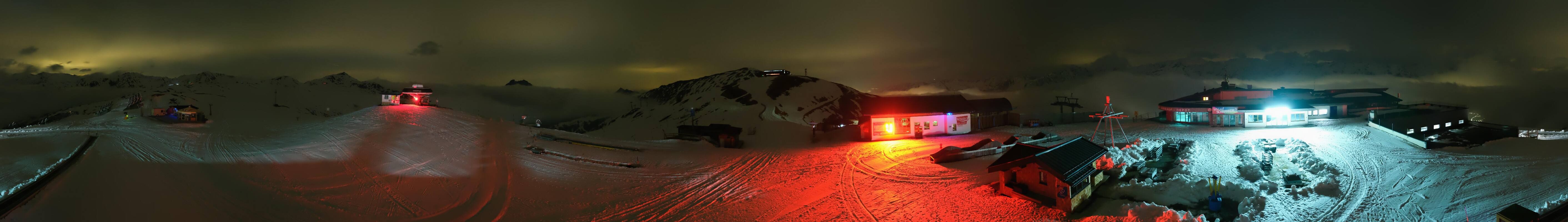Archiv Foto Webcam Wildkogel-Arena: Ausblick Wildkogelbahn Bergstation