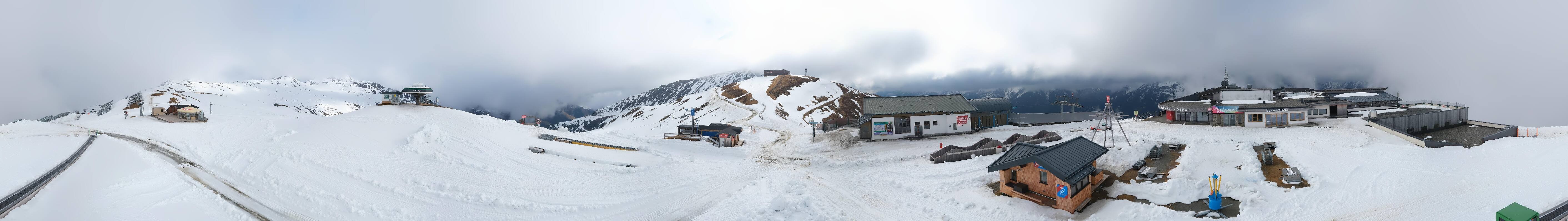 Archiv Foto Webcam Wildkogel-Arena: Ausblick Wildkogelbahn Bergstation