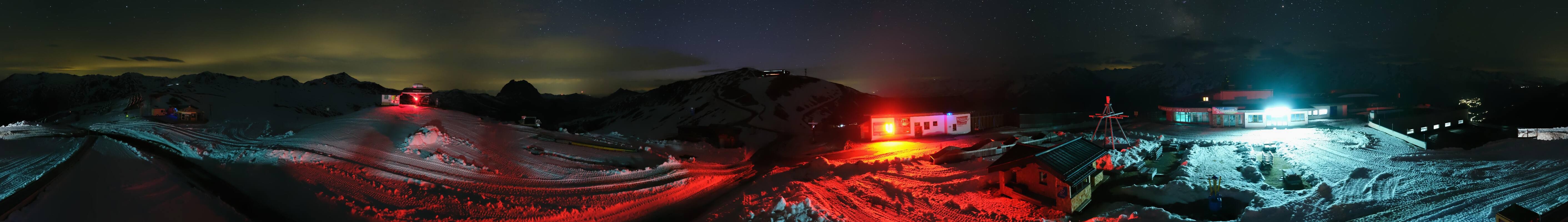 Archiv Foto Webcam Wildkogel-Arena: Ausblick Wildkogelbahn Bergstation