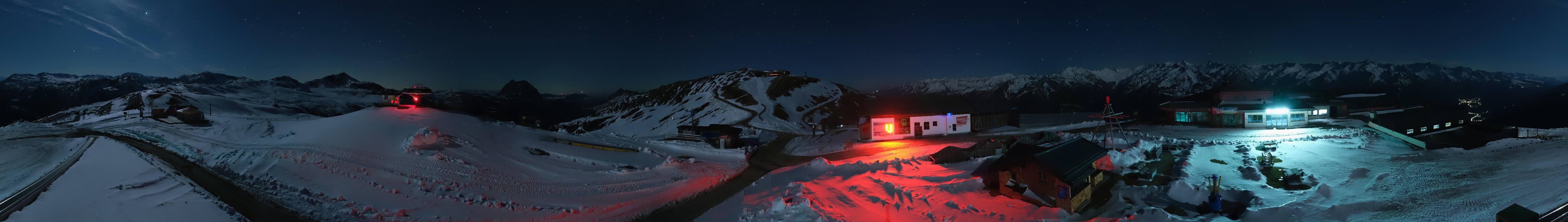 Archiv Foto Webcam Wildkogel-Arena: Ausblick Wildkogelbahn Bergstation