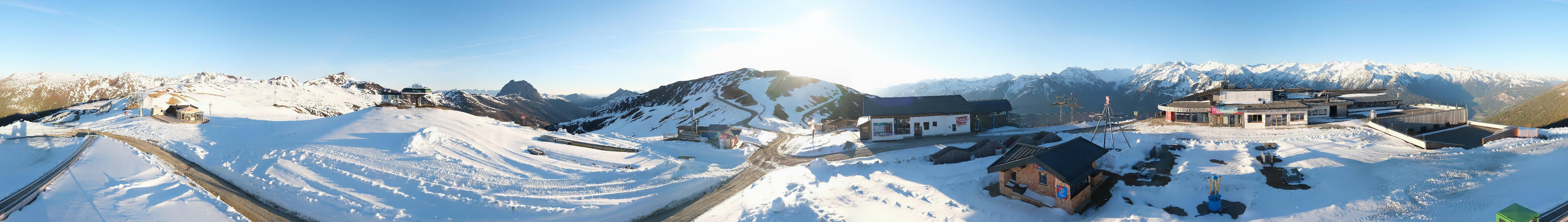 Archiv Foto Webcam Wildkogel-Arena: Ausblick Wildkogelbahn Bergstation