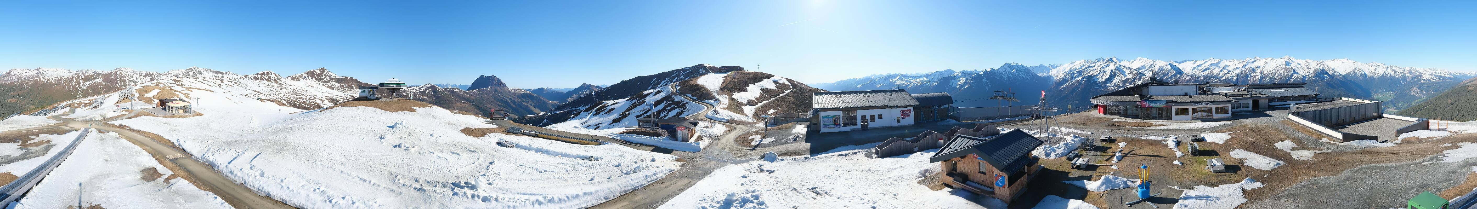 Archiv Foto Webcam Wildkogel-Arena: Ausblick Wildkogelbahn Bergstation