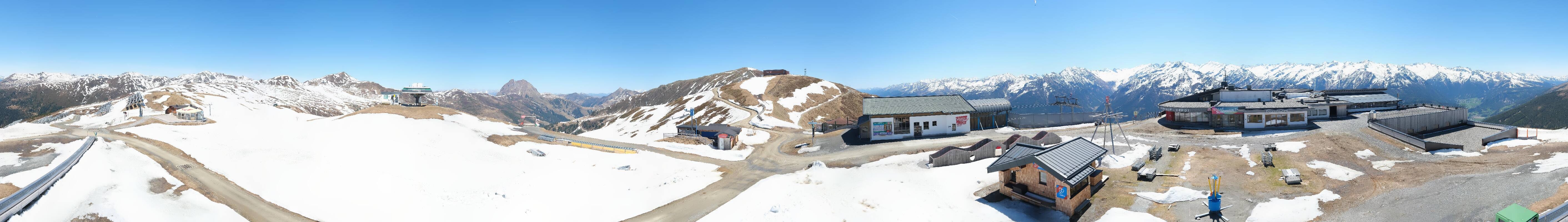Archiv Foto Webcam Wildkogel-Arena: Ausblick Wildkogelbahn Bergstation