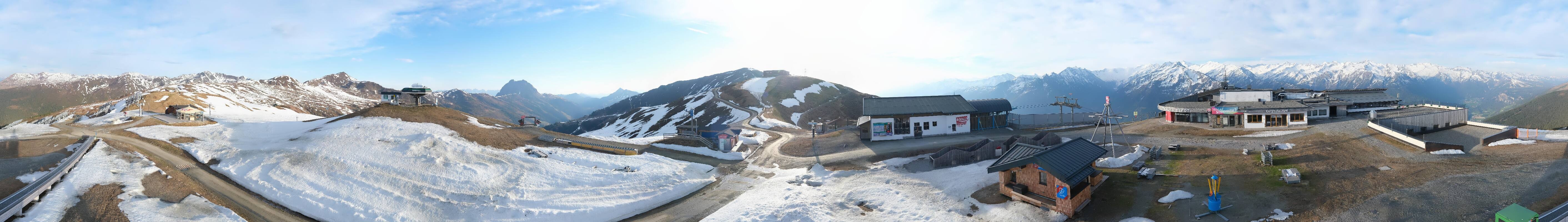 Archiv Foto Webcam Wildkogel-Arena: Ausblick Wildkogelbahn Bergstation