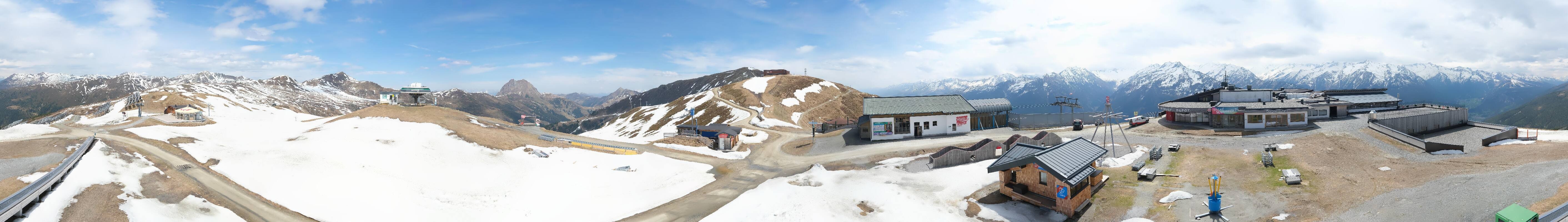 Archiv Foto Webcam Wildkogel-Arena: Ausblick Wildkogelbahn Bergstation