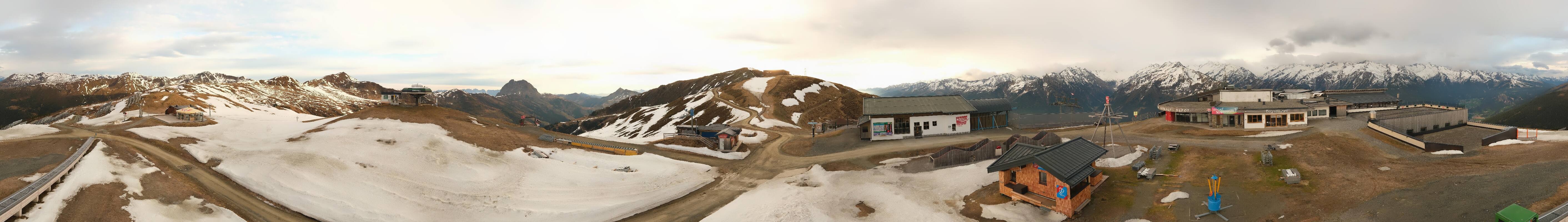 Archiv Foto Webcam Wildkogel-Arena: Ausblick Wildkogelbahn Bergstation
