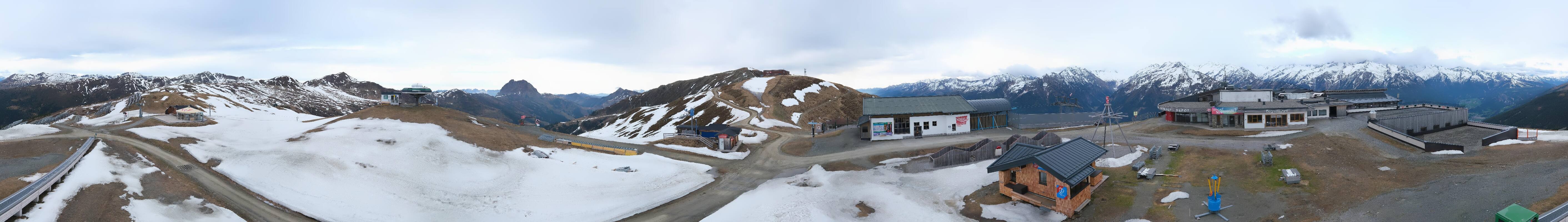 Archiv Foto Webcam Wildkogel-Arena: Ausblick Wildkogelbahn Bergstation
