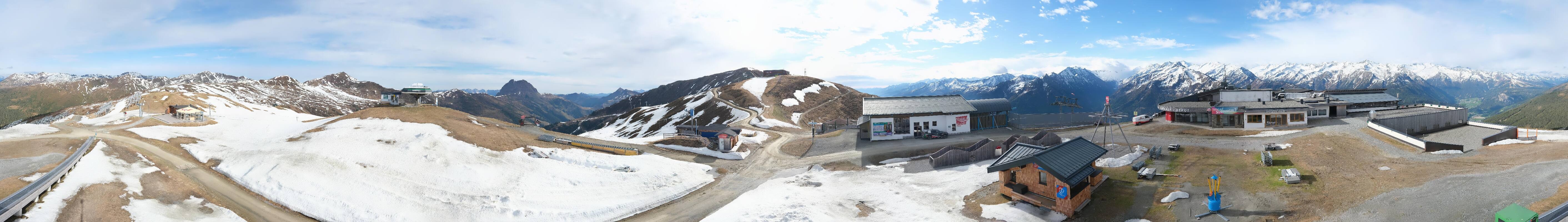 Archiv Foto Webcam Wildkogel-Arena: Ausblick Wildkogelbahn Bergstation
