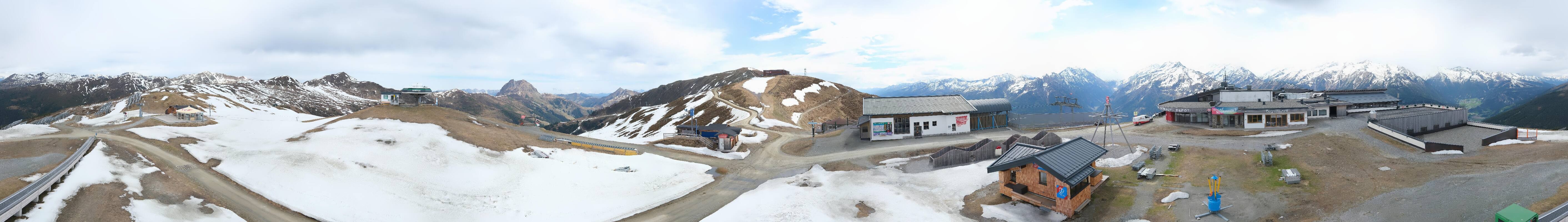 Archiv Foto Webcam Wildkogel-Arena: Ausblick Wildkogelbahn Bergstation