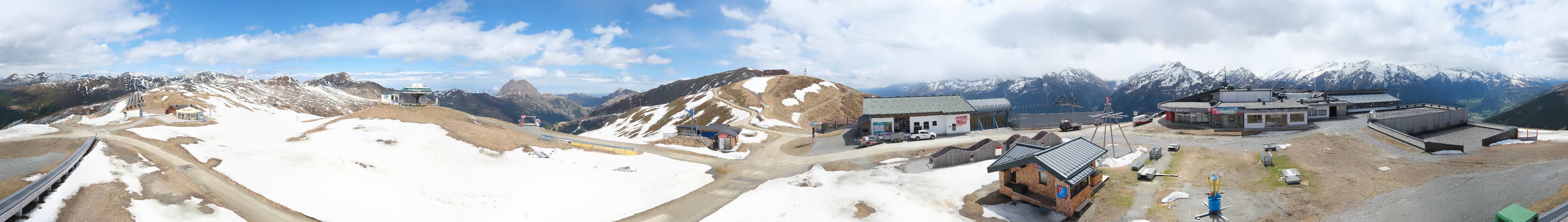 Archiv Foto Webcam Wildkogel-Arena: Ausblick Wildkogelbahn Bergstation