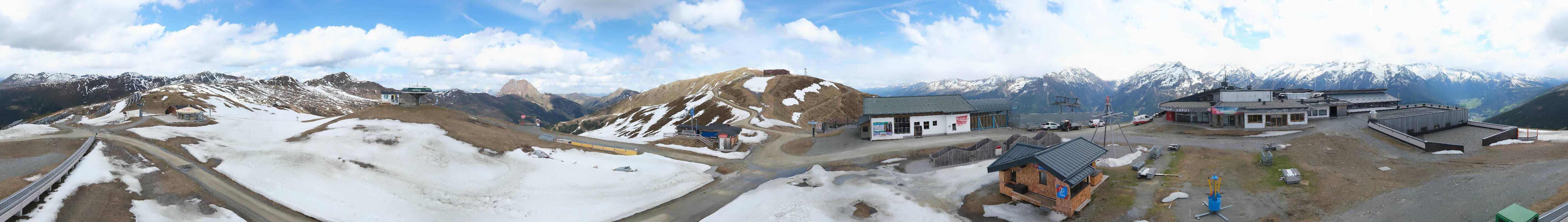 Archiv Foto Webcam Wildkogel-Arena: Ausblick Wildkogelbahn Bergstation