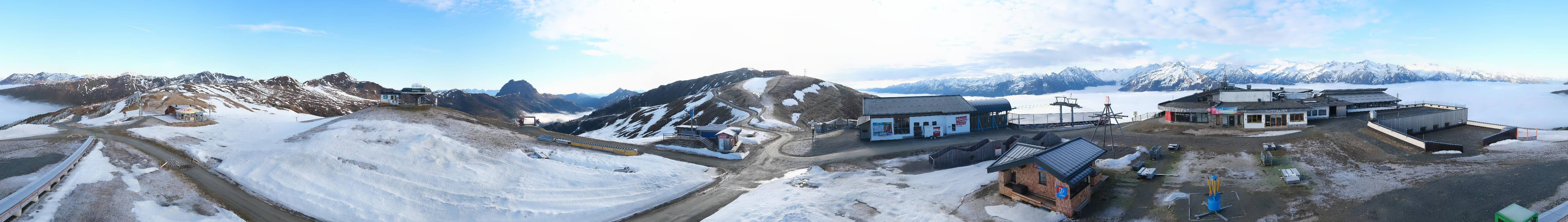 Archiv Foto Webcam Wildkogel-Arena: Ausblick Wildkogelbahn Bergstation