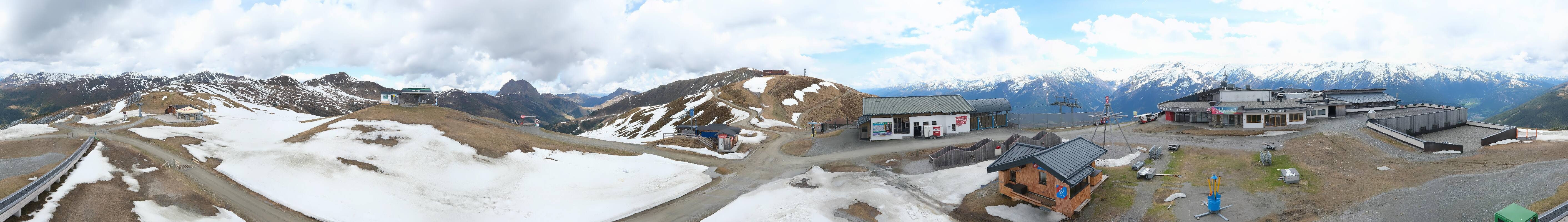 Archiv Foto Webcam Wildkogel-Arena: Ausblick Wildkogelbahn Bergstation